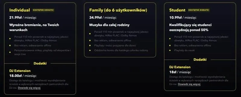 Tidal czy Spotify - który serwis muzyczny wybierać w 2026 roku?