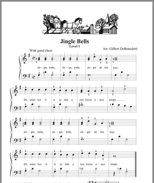 Jingle Bells na pianinie