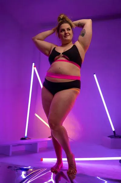 Materiał do stroju do pole dance