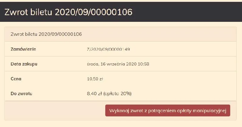 Odwołanie wydarzenia muzycznego