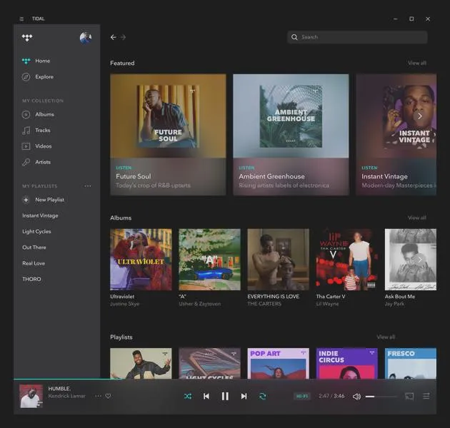 Plany subskrypcyjne tidal