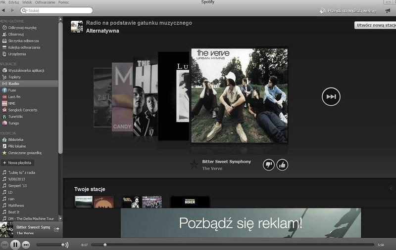 Pliki lokalne w Spotify