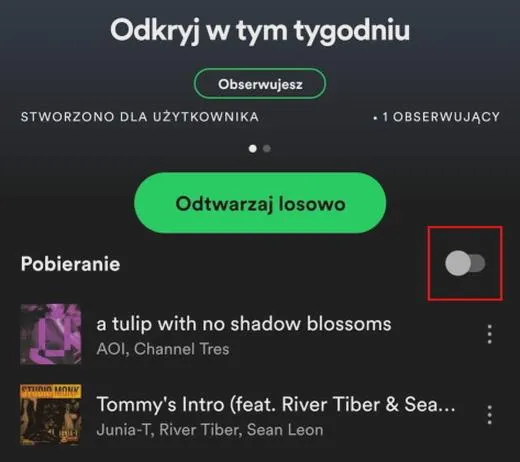 Tworzenie playlist na Spotify